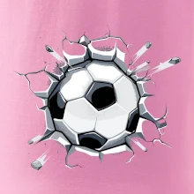Futbalová lopta v triku Futbalová lopta v triku