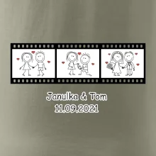 Svadobný deň - váš nápis (Hana-creative)