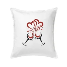 Víno je láska okrúhle poháre