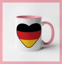 Germany love prso - Nemecká vlajka