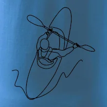 Kajak zhora jedným ťahom Kajak zhora jedným ťahom