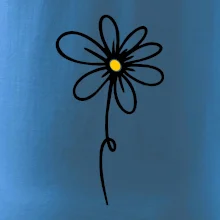 Kopretina - dole na výšku