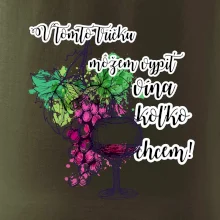V tomto tričku môžem vypiť vína koľko chcem