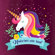 Unicorns are real dúhový