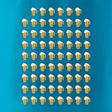 Narodeniny - 70x pivo