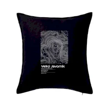 Velký Javorník (Beskydy) - vrstevnice v obdĺžniku