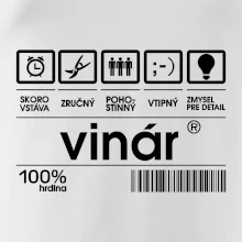 Čiarový kód - vinár