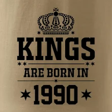 Kings are born in 1990