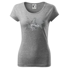 Mapa Európy - srdce v Ukrajine