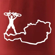 Cyklista - Mapa Rakúska