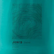 Jizera - vrstevnice v obdĺžniku