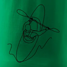 Kajak zhora jedným ťahom