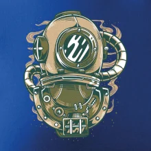 Starý potápačský skafander