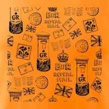 Britská pošta ikony