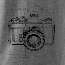 Nákres starý fotoaparát