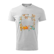 Steampunk farebná zostava