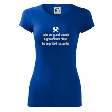 Hajer vengle drancuje a gnojočkum pluje bo se přidoł na zymba