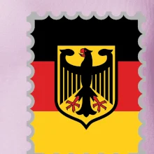 Nemecká známka - vlajka