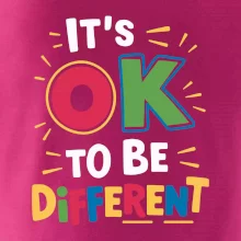 It's OK to be different