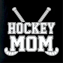 Hockey mom  prekrížený - pozemný hokej