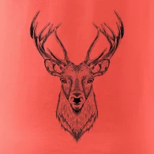 Jeleň kresba Jeleň kresba