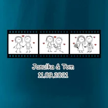 Svadobný deň - váš nápis (Hana-creative)