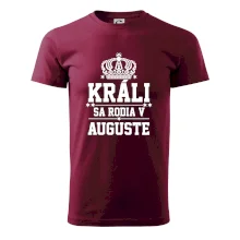 Králi sa rodia v auguste