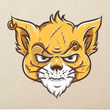 Nasratá mačka Thug life