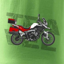 Cestovná enduro červená