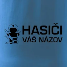 Hasiči postavička - vlastný nápis
