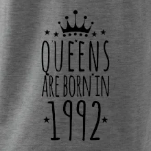 Queens are born in 1992 Queens are born in 1992