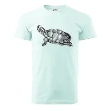 Ceruzkou kreslená korytnačka