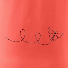 Dráha letu motýľa - slučka