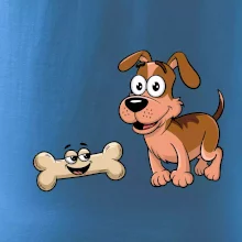 Parové tričko - Pes a kosť