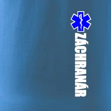 Nápis Záchranár + hviezda