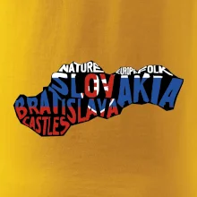 Mapy - názvy miest - Slovensko