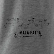 Profil kopca - Malá Fatra Profil kopca - Malá Fatra