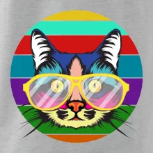 Mačka pri farebnom západe Mačka pri farebnom západe