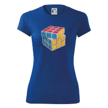 Rubikova kocka kreslená