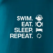Eat sleep swim
