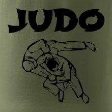 Judo nápis + postavy