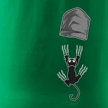 Mačka vypadla z vrecka