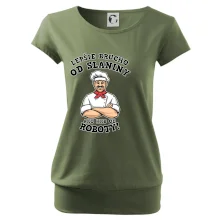 Lepšie brucho od slaniny ako hrb od roboty