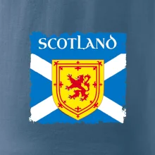 Škótska vlajka s erbom leva