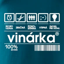 Čiarový kód - vinárka