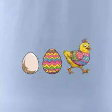 Evolúcia vajíčka - veľká noc - sliepka