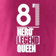 Hero, Legend, Queen 1981