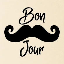 Mustache Bon Jour