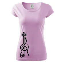 Husľový kľúč gitara