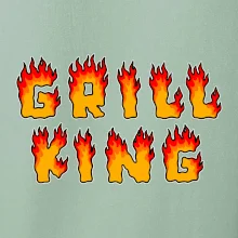 Grill King ohnivý nápis